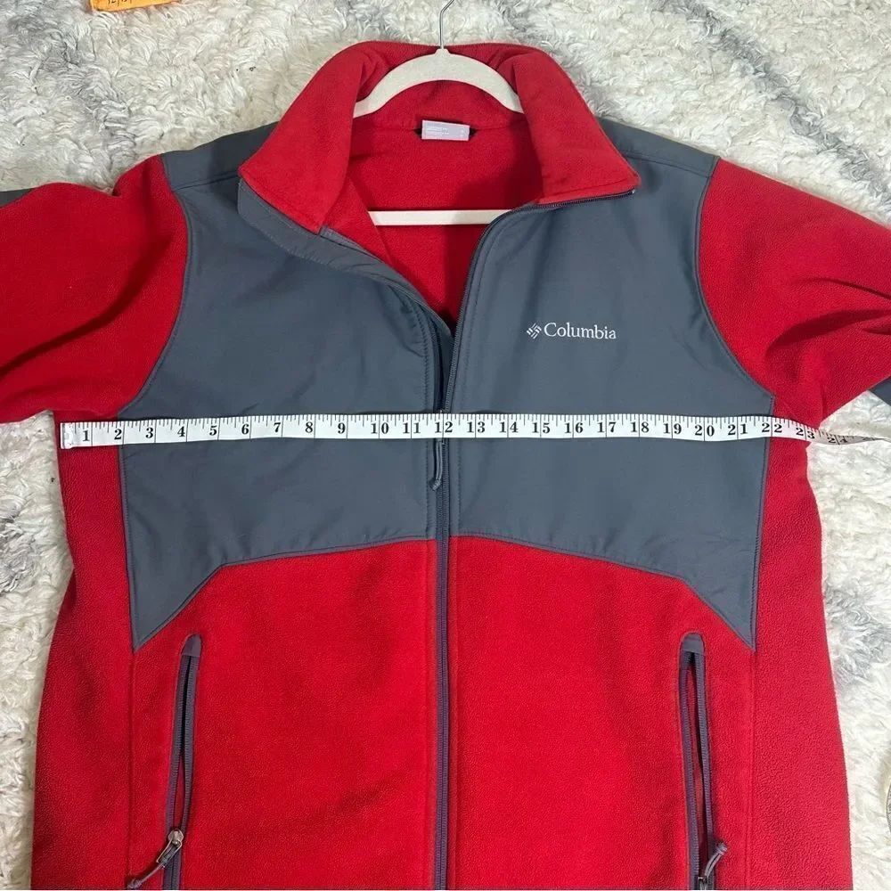 Columbia Red and Gray Jacket - Picture 8 of 9